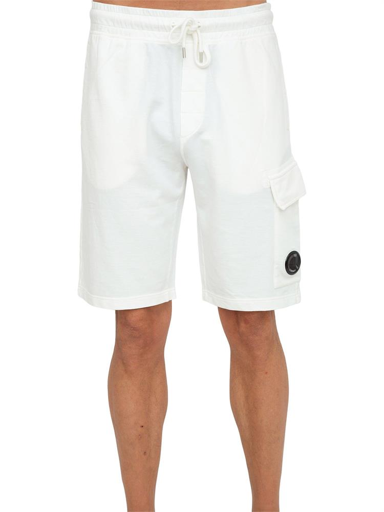 PANTALONE BERMUDA C.P. COMPANY BIANCO