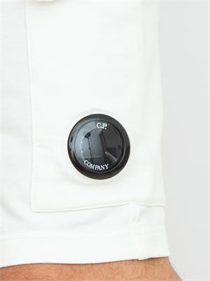 PANTALONE BERMUDA C.P. COMPANY BIANCO in UOMO