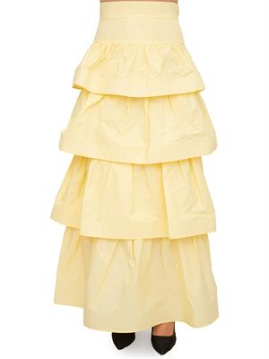 GONNA LUNGA NENETTE GIALLO in DONNA