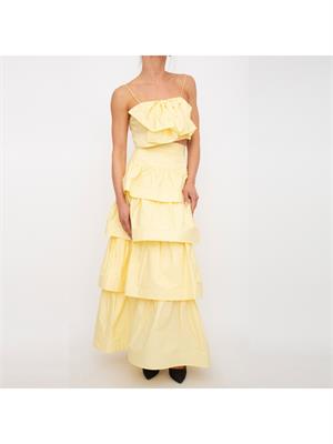 GONNA LUNGA NENETTE GIALLO in DONNA