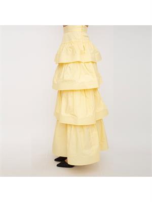 GONNA LUNGA NENETTE GIALLO in DONNA