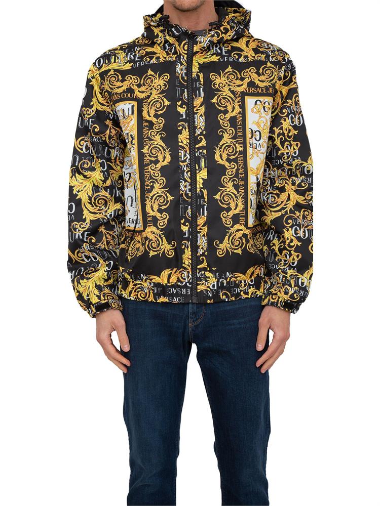 GIUBBINO VERSACE JEANS COUTURE NERO