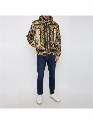 GIUBBINO VERSACE JEANS COUTURE NERO in UOMO