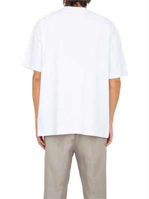 T-SHIRT VERSACE JEANS COUTURE BIANCO in UOMO