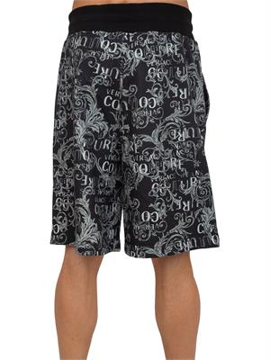 PANTALONE BERMUDA VERSACE JEANS COUTURE NERO in UOMO