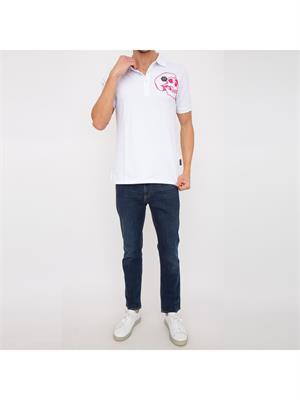 POLO PHILIPP PLEIN BIANCO in UOMO