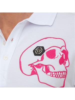 POLO PHILIPP PLEIN BIANCO in UOMO