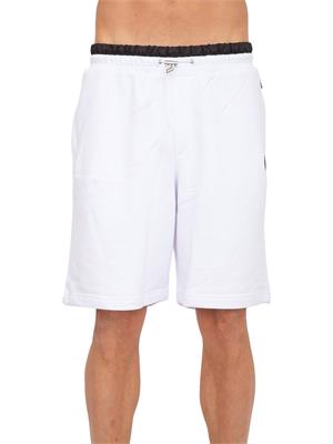 PANTALONE BERMUDA PHILIPP PLEIN BIANCO in UOMO
