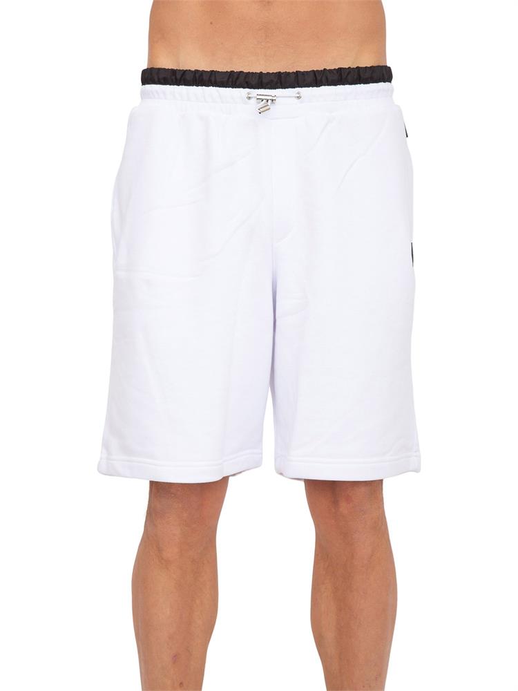 PANTALONE BERMUDA PHILIPP PLEIN BIANCO
