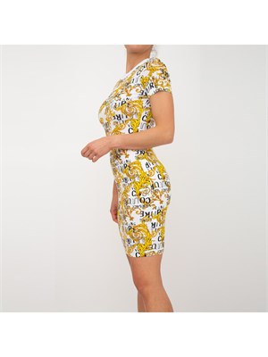 VESTITO VERSACE JEANS COUTURE BIANCO in DONNA