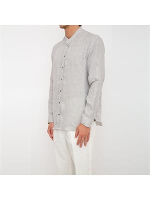 CAMICIA MANICA LUNGA EMPORIO ARMANI GRIGIO in UOMO
