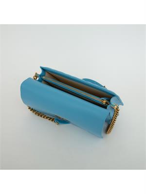 BORSA A SPALLA PINKO AZZURRO in DONNA