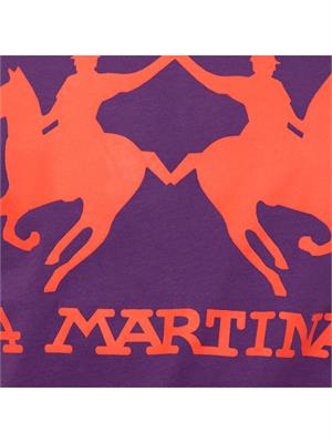 T-SHIRT LA MARTINA VIOLA in UOMO