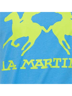 T-SHIRT LA MARTINA AZZURRO in UOMO