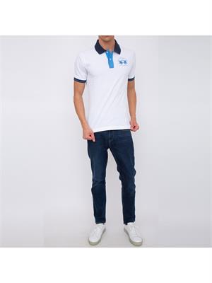 POLO LA MARTINA BIANCO in UOMO