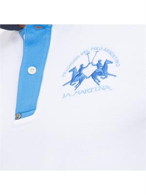 POLO LA MARTINA BIANCO in UOMO
