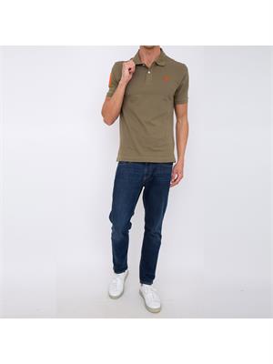 POLO LA MARTINA VERDE in UOMO