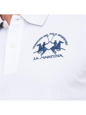 POLO LA MARTINA BIANCO in UOMO