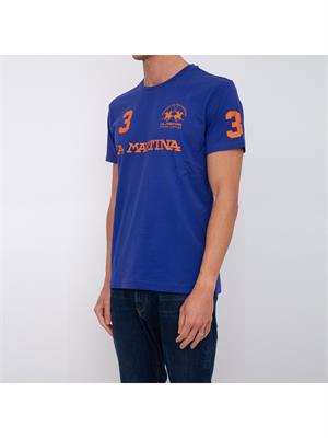 T-SHIRT LA MARTINA BLU in UOMO