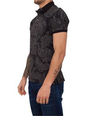 POLO ETRO NERO in UOMO