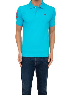 POLO LA MARTINA AZZURRO in UOMO