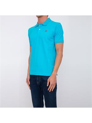 POLO LA MARTINA AZZURRO in UOMO