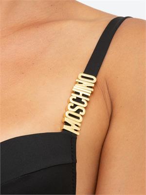 COSTUME INTERO MOSCHINO SWIM NERO in DONNA