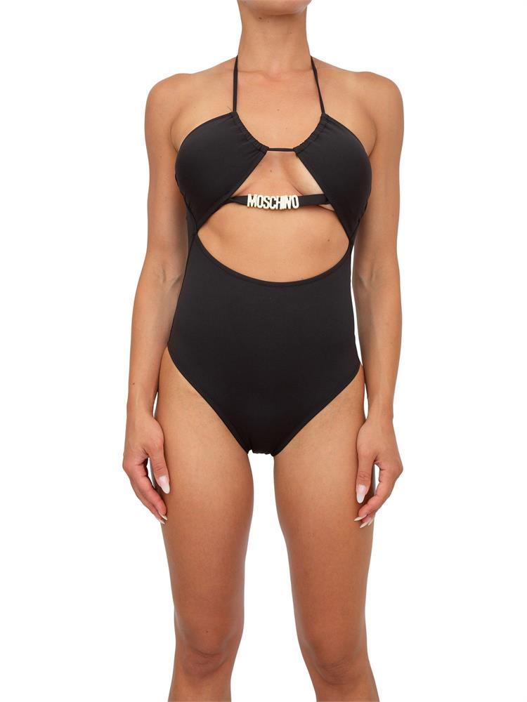 COSTUME INTERO MOSCHINO SWIM NERO