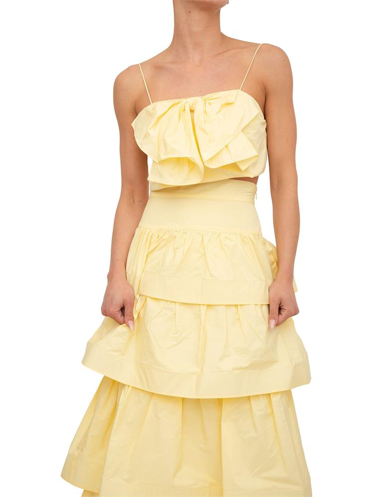 TOP NENETTE GIALLO