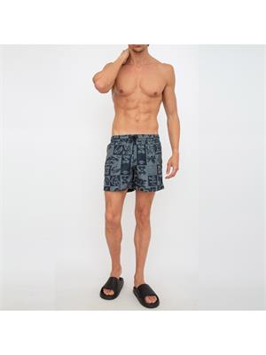 COSTUME GCDS NERO in UOMO