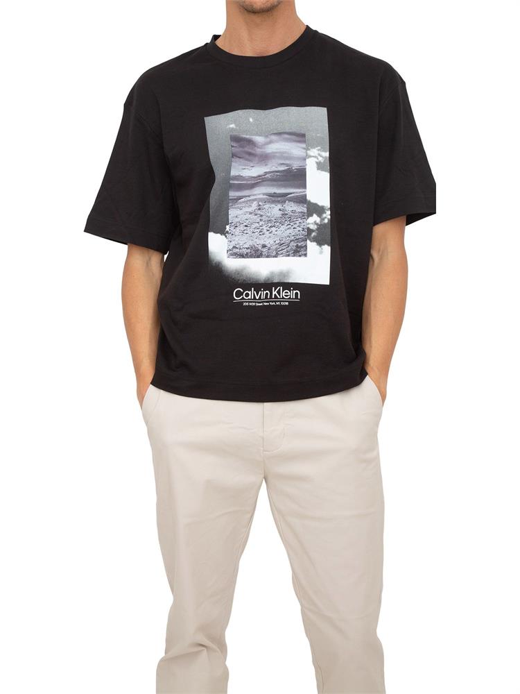 T-SHIRT CALVIN KLEIN NERO
