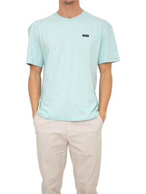 T-SHIRT CALVIN KLEIN ACQUAMARINA in UOMO