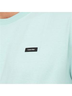 T-SHIRT CALVIN KLEIN ACQUAMARINA in UOMO