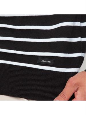 MAGLIA CALVIN KLEIN NERO in UOMO