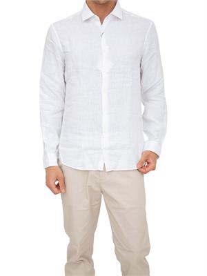 CAMICIA MANICA LUNGA CALVIN KLEIN BIANCO in UOMO