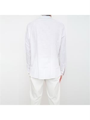 CAMICIA MANICA LUNGA ELEVENTY BIANCO in UOMO