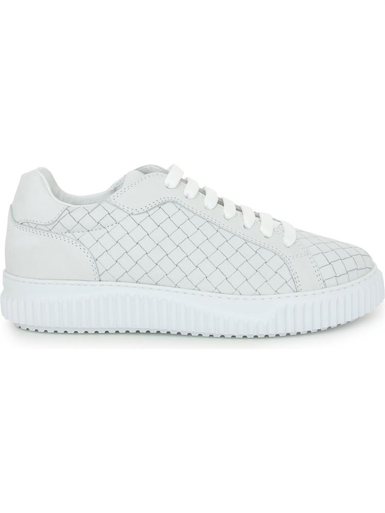 SNEAKERS VOILE BLANCHE BIANCO