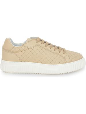 SNEAKERS VOILE BLANCHE BEIGE in DONNA