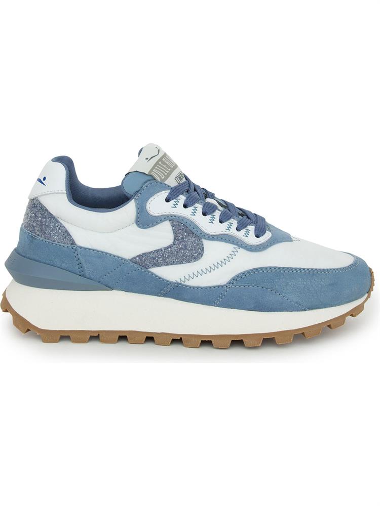 SNEAKERS VOILE BLANCHE AZZURRO