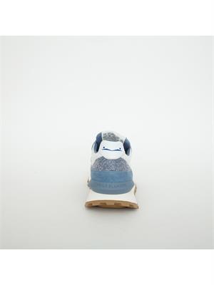 SNEAKERS VOILE BLANCHE AZZURRO in DONNA