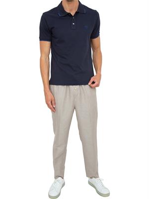 POLO JACOB COHEN BLU in UOMO