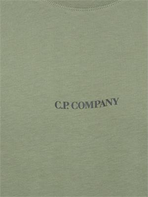 T-SHIRT C.P. COMPANY VERDE in UOMO