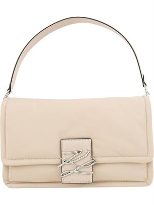 BORSA A SPALLA K.LAGERFELD BEIGE in DONNA