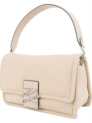 BORSA A SPALLA K.LAGERFELD BEIGE in DONNA