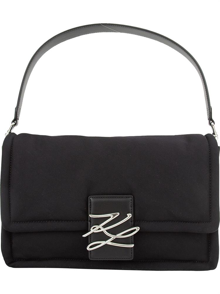 BORSA A SPALLA K.LAGERFELD NERO