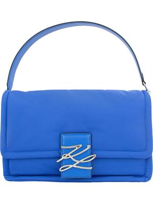BORSA A SPALLA K.LAGERFELD BLU in DONNA