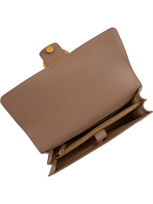 BORSA A SPALLA PINKO BEIGE in DONNA