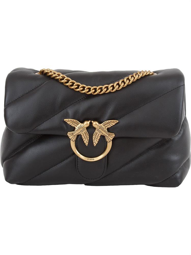 BORSA A SPALLA PINKO NERO