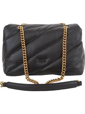 BORSA A SPALLA PINKO NERO in DONNA