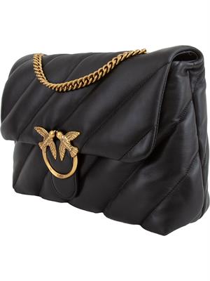BORSA A SPALLA PINKO NERO in DONNA